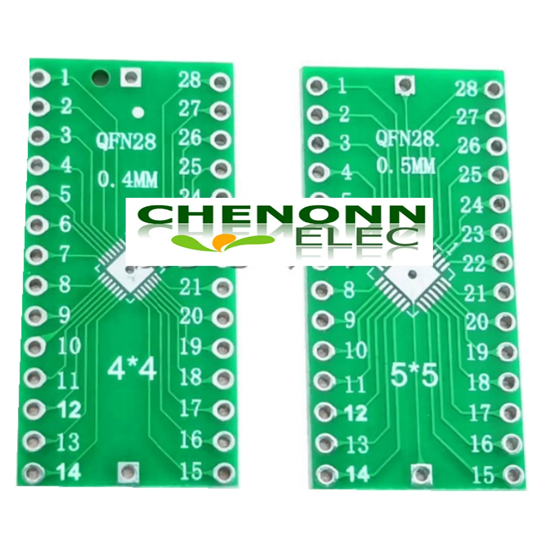 

QFN28 Converter to DIP Adapter PCB