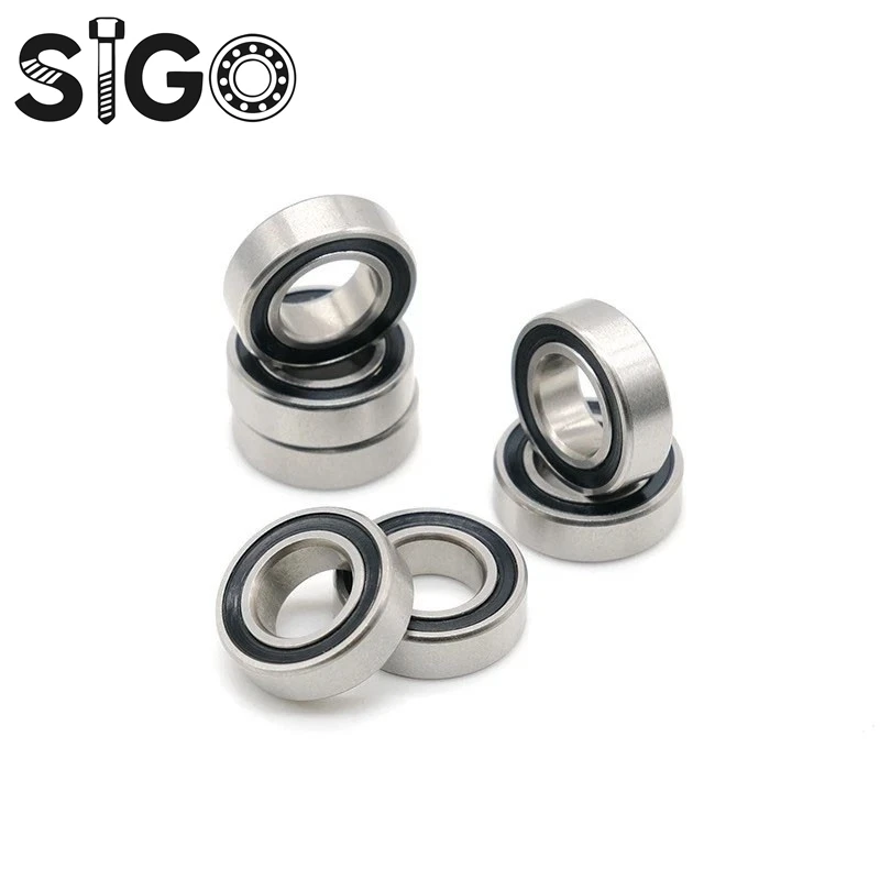 

4PCS 63803RS 17X26X7 Mm Ball Bearings Double Row Bicycle Suspension Pivot Repair Parts 3803 2RS Bearing