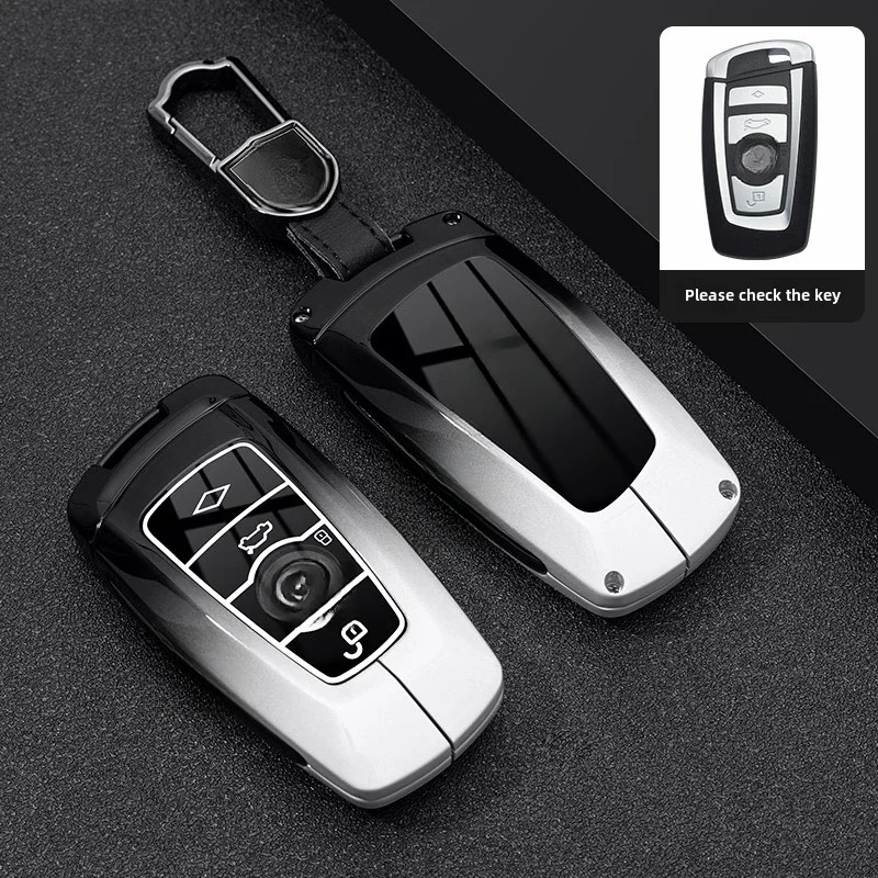 silicone holder key cover Accsesories car key case keychain for BMW Series 7 735i 740Li X7 X1 U11 2023 I7 G07 LCI XM