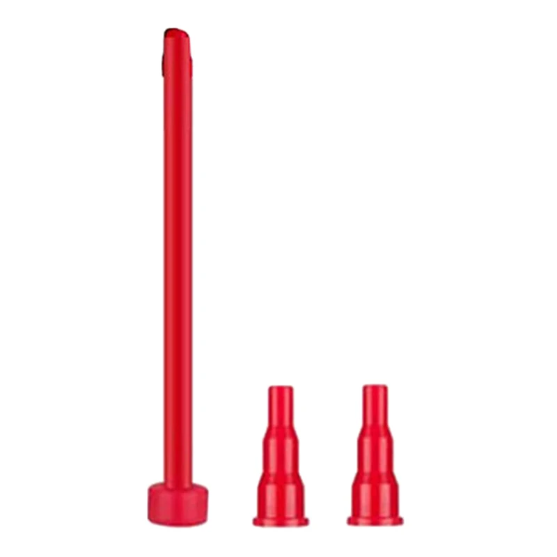 Adaptador de plástico rojo de relleno de Gas, convierte el tanque de casete en tanque inflable, cabeza de butano reutilizable, Universal para