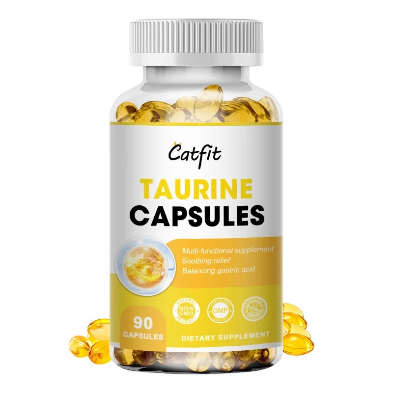 

Taurine Supplements Capsule Reproductive And Nervous Development Vitamin Supplements Supports Cardiovascular Health