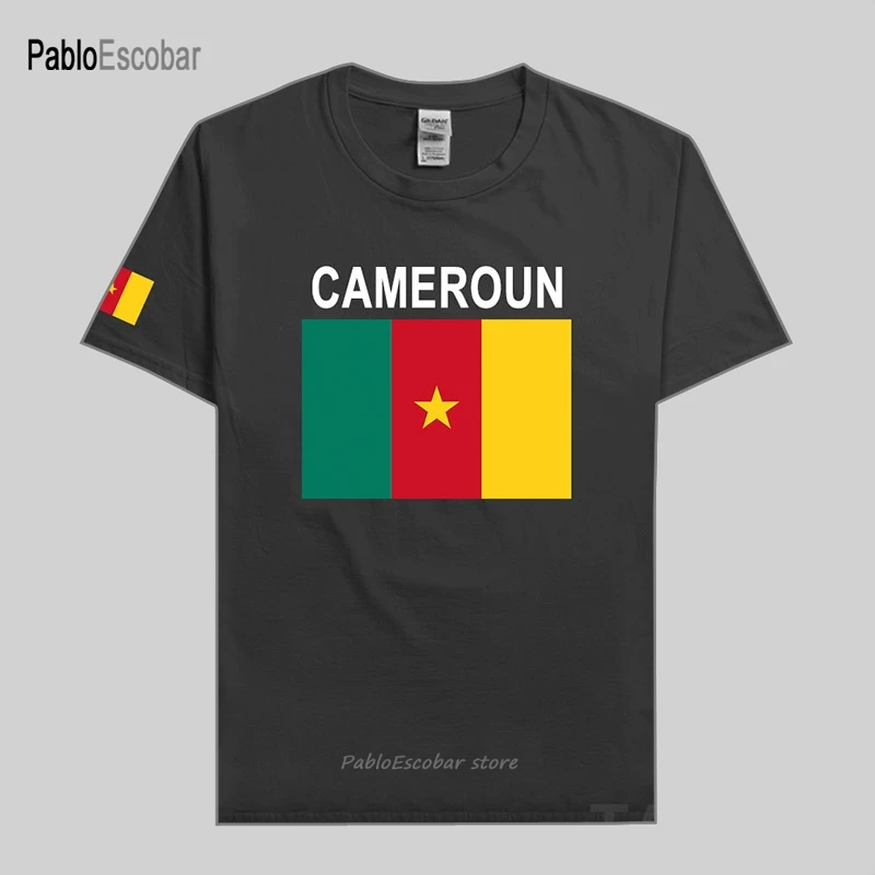 Cameroon men t shirt jerseys nation team tshirt  cotton t-shirt clothing tees country sporting CMR Cameroun Cameroonian