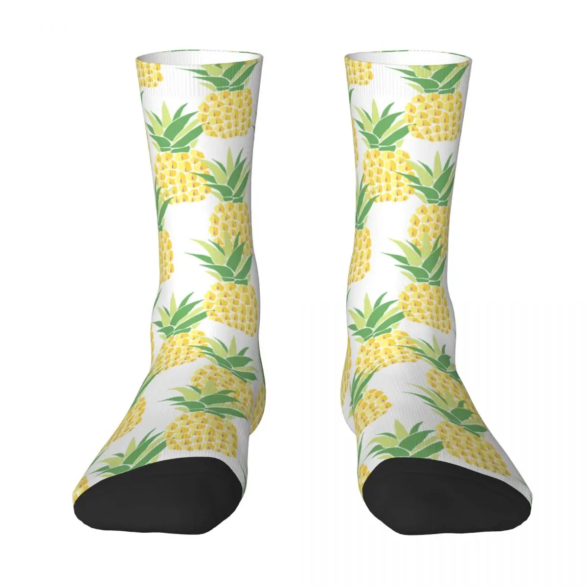 Calzini per adulti contratta e ananas ananas, semplicità, piante, calzini Unisex texture, calzini da uomo calzini da donna