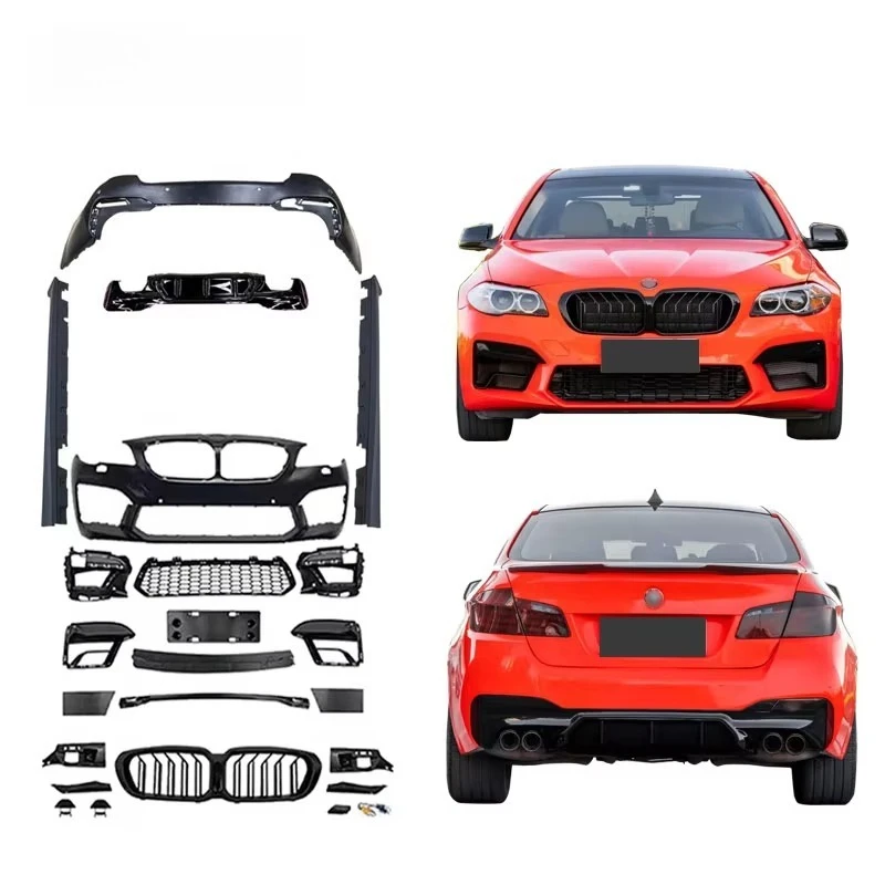 

High Quality Car Bumper for 5-series F10 Upgrade G30 M5 Body Kit Front Bumper Side Skirt Fender 2009-2016