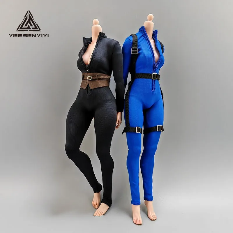 1/6 Scale female dolls clothes jumpsuit tights fit 12\'\' action figure