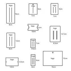 Personalize Private Logo Custom Jewelry Card Hairclip Headband Bracelet Hairband Holder Necklace Earring Display Stand Wholesale