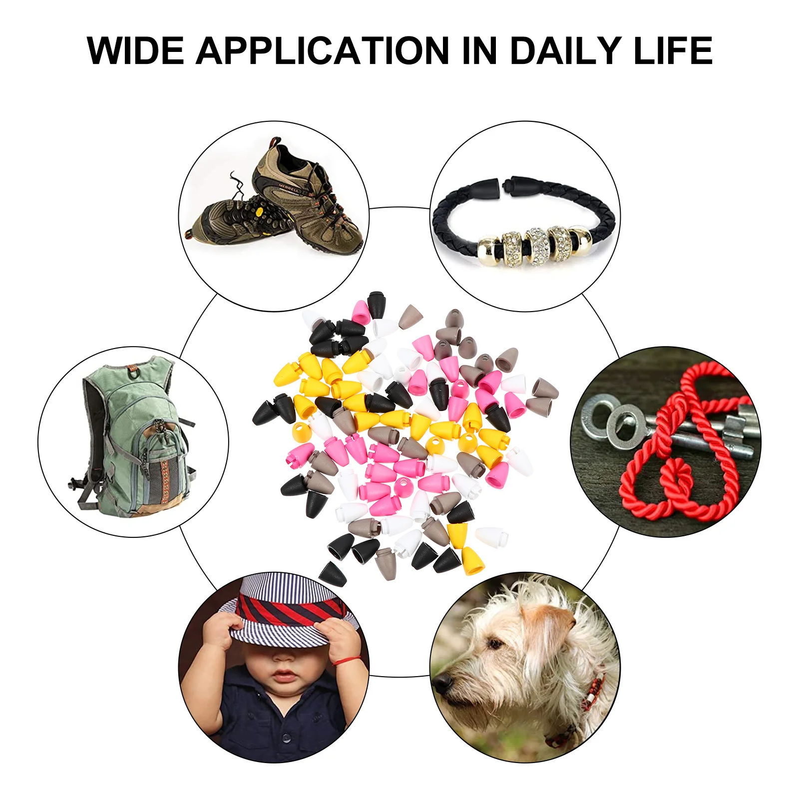 

50 шт. пластиковые отрывные застежки-бочки, легкие защитные разъемы для ремешка, брелок для ключей, ожерелье, браслет, ремешок, застежки, бусины