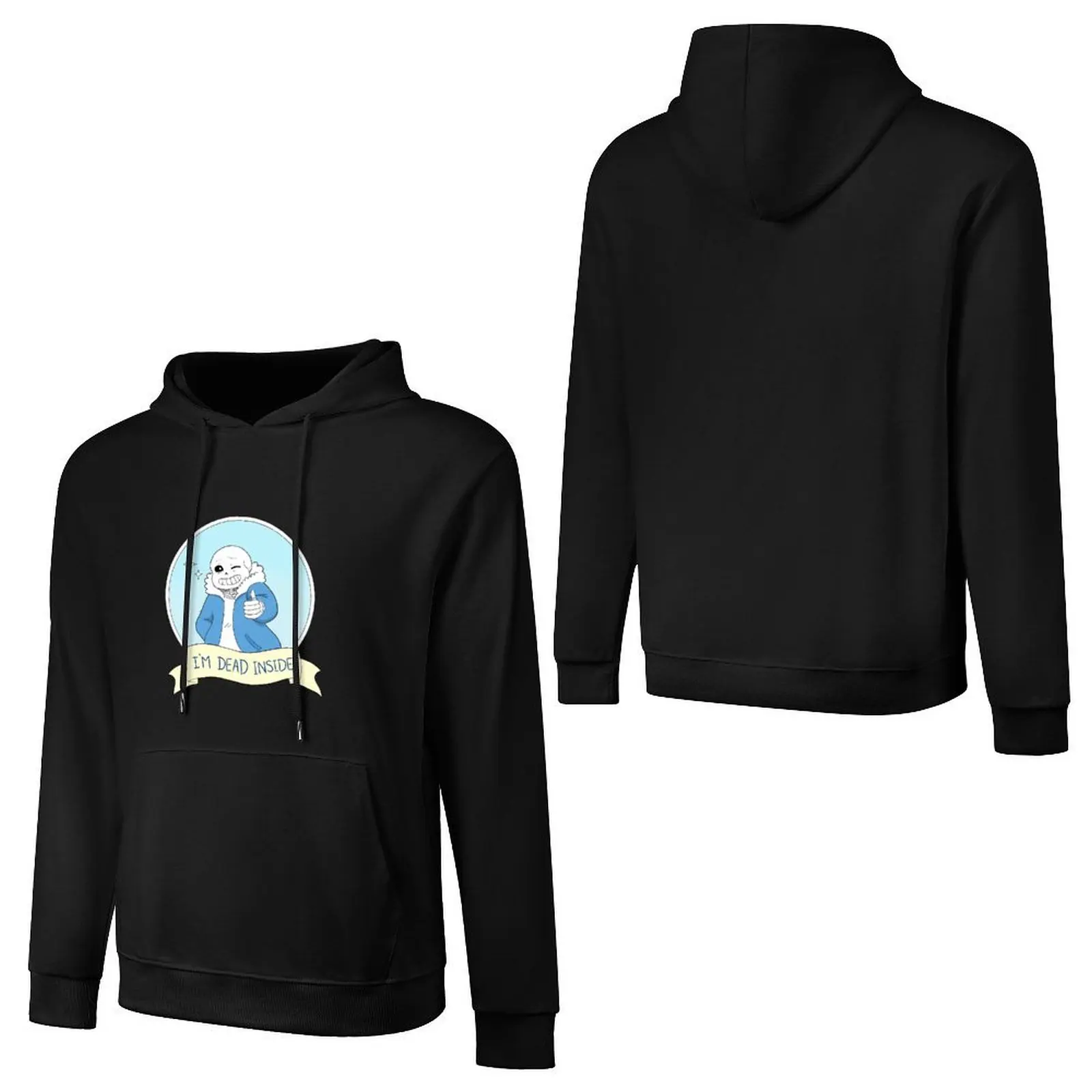 Undertale - Sans I'm Dead Inside Pullover Hoodie autumn jacket men men's sweat-shirt set graphic hoodie