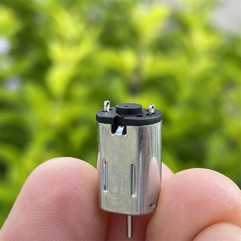 Mini 5pcs M20 Micro Flat Motor 15*10*8mm DC 1.5V 5550RPM 3.7V 15000RPM Long Axis Low voltage High Speed Shaft 1mm for Toys DIY
