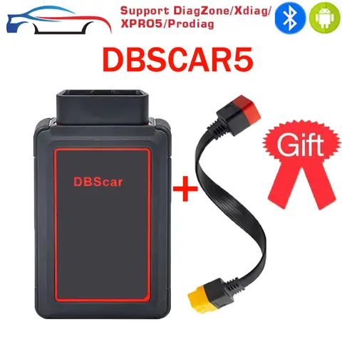 최신 출시 Dbscar 5 DBSCAR5 및 X431 블루투스 커넥터, OBD2 스캐너, Golo Pro Thinkdiag 무료 선물