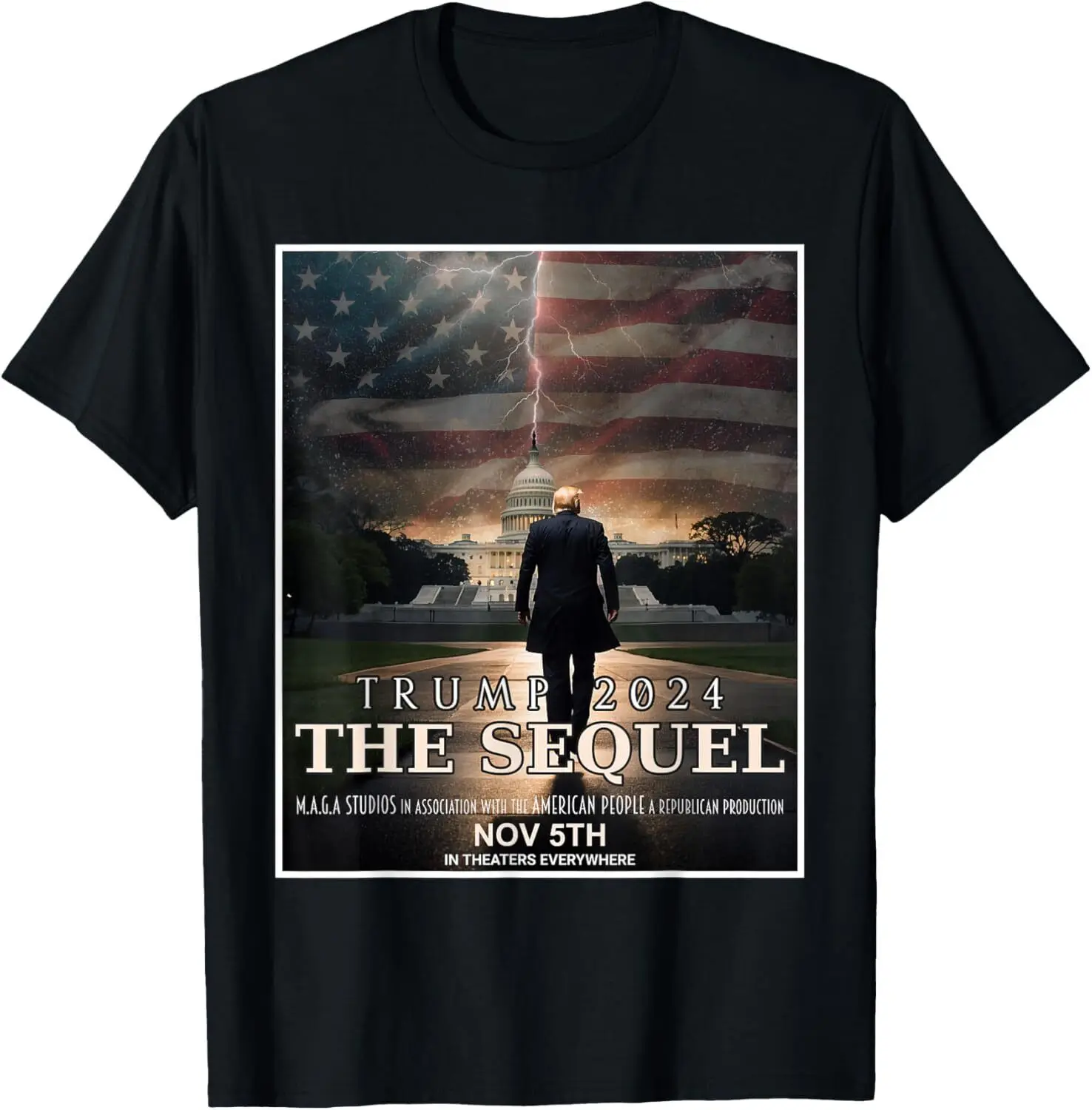 

The Sequel Trump 2024 Shirt President Election Arrest This T-Shirt