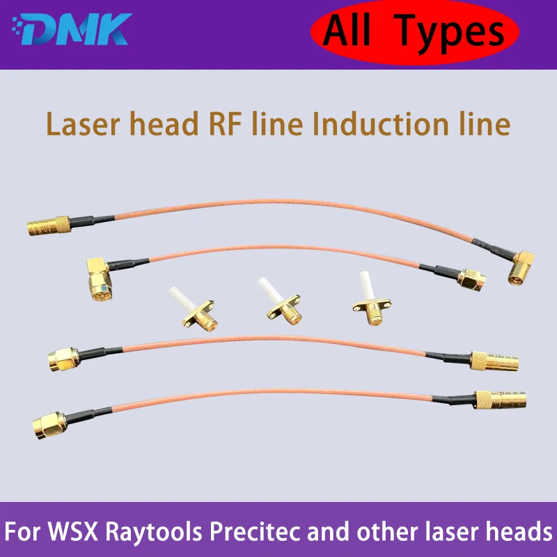 

DMK Laser Sensor Cable RF Cable Pin For Friendess Raytools Precitec Hans HE Mazak NTC Fiber Laser Transformer Wire BT240 BM110