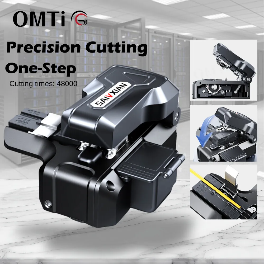 

OMTiG NEW M9 One-Step Fully Automatic High Precision Optic Cleaver Optical Fiber Fusion Splicer Cutting Knife