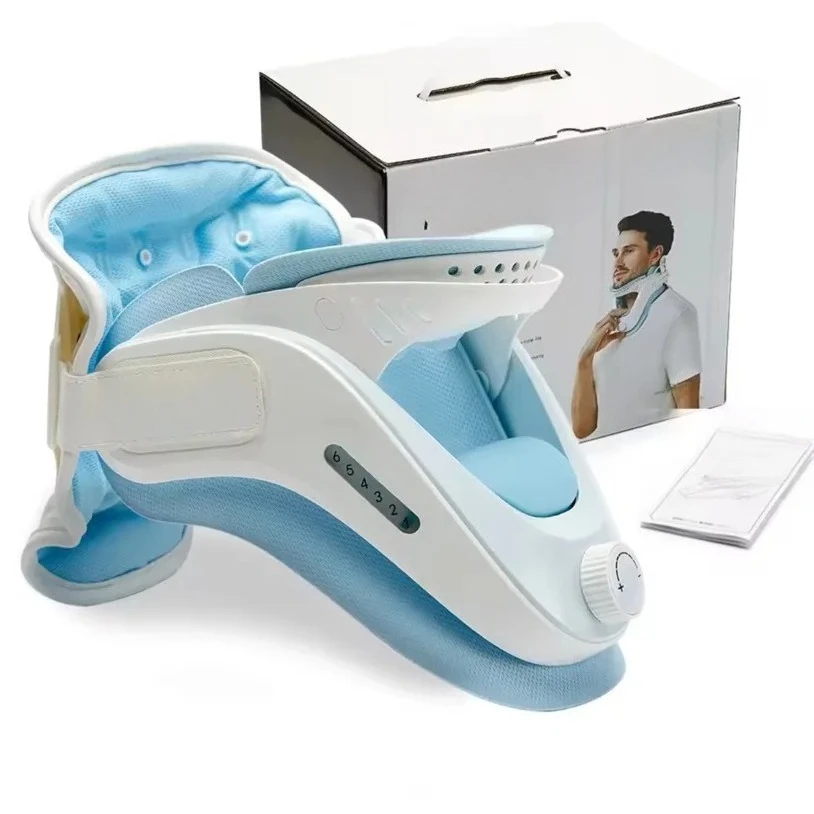 

Customizable Traction Device with Airbag Support Neck Brace Gifts for Men/Women/Dad/Mom/Him/Her for Cervical Spine