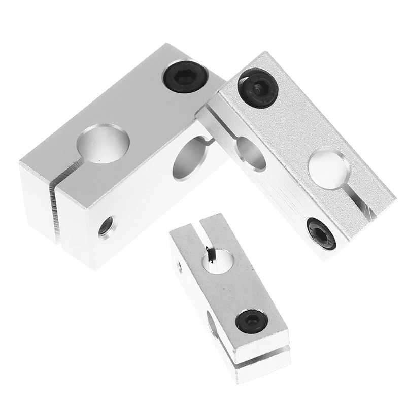 Pillar Fixing Clamp Vertical Fixed Diameter Fastening Aluminum Alloy Optical Axis Cross Block Steel Pipe Fixing Bracket Connect