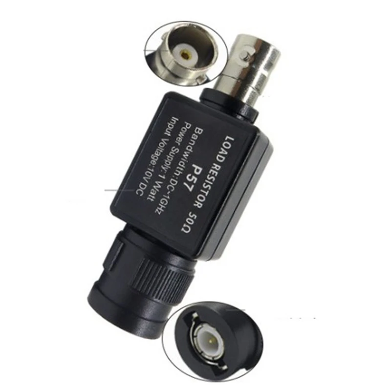 Adapter P57 Q9 50Ohm zasilacz przez Terminator żeński złącze siedziska BNC 50KY urządzenie rezystor obciążenia DC-1Ghz 50Ω