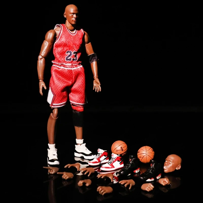 Mafex 100 Basketb All Star Ko Michael Jordan Mj Mafex 100 James Real Clothes No.23 Anime Action Figures 16cm Model Doll Toy Gift