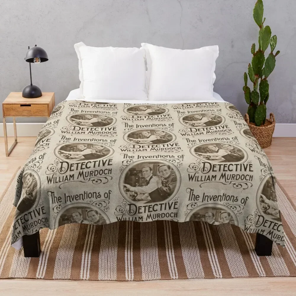 Murdoch mysteries Throw Blanket Custom Fashion Sofas Single Blankets