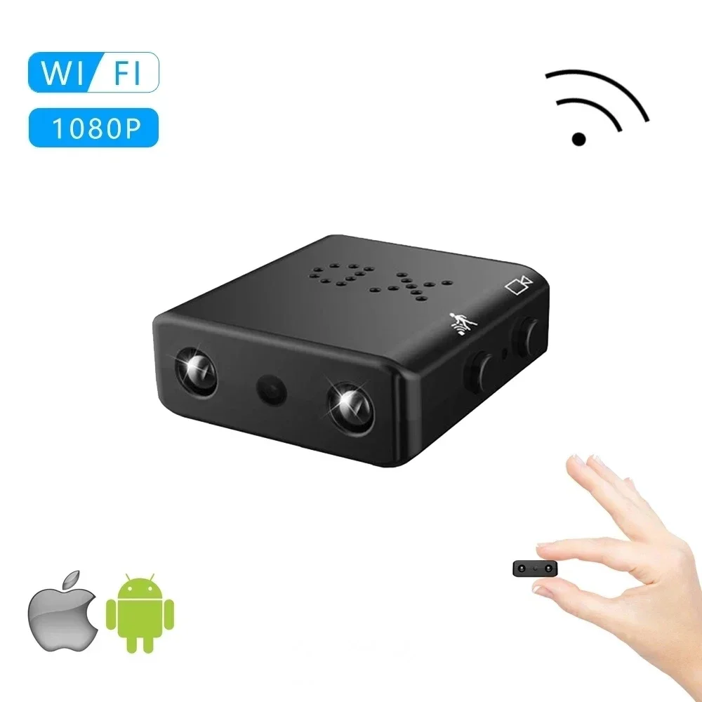 Mini Wifi Camera Full HD 1080P Home Security Camcorder Night Vision Micro Secret Cam Motion Detection Video Voice Recorder DVR