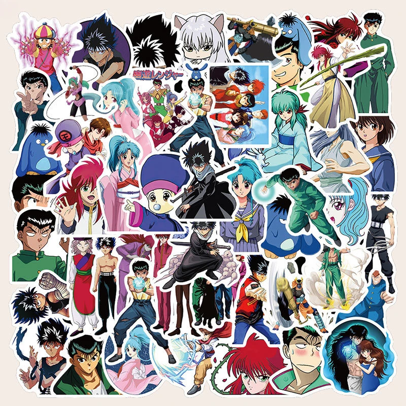 50/30/10PCS Pu Fan You Zhu Sang Yuan He Zhen Popular Anime Stickers Laptop Notebook Water Cup Decoration Waterproof DIY Stickers