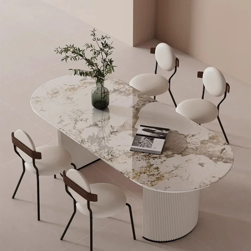 

Круглый стол, барный стул из нержавеющей стали, обеденная мини-мебель для дома, деревянные стулья, выдвижной набор, бесплатная доставка, Mesa De Jantar