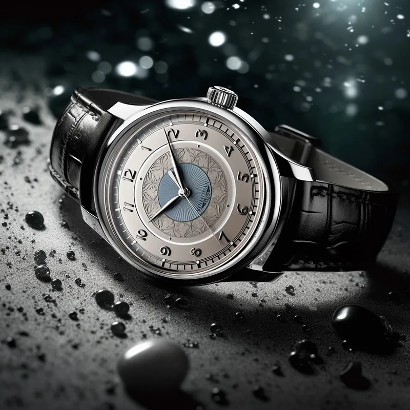 Reloj de pulsera de marca superior para hombre, reloj de negocios de lujo resistente al agua para hombre, reloj de cuarzo nuevo 2025, relojes de cuero para hombre, reloj atractivo