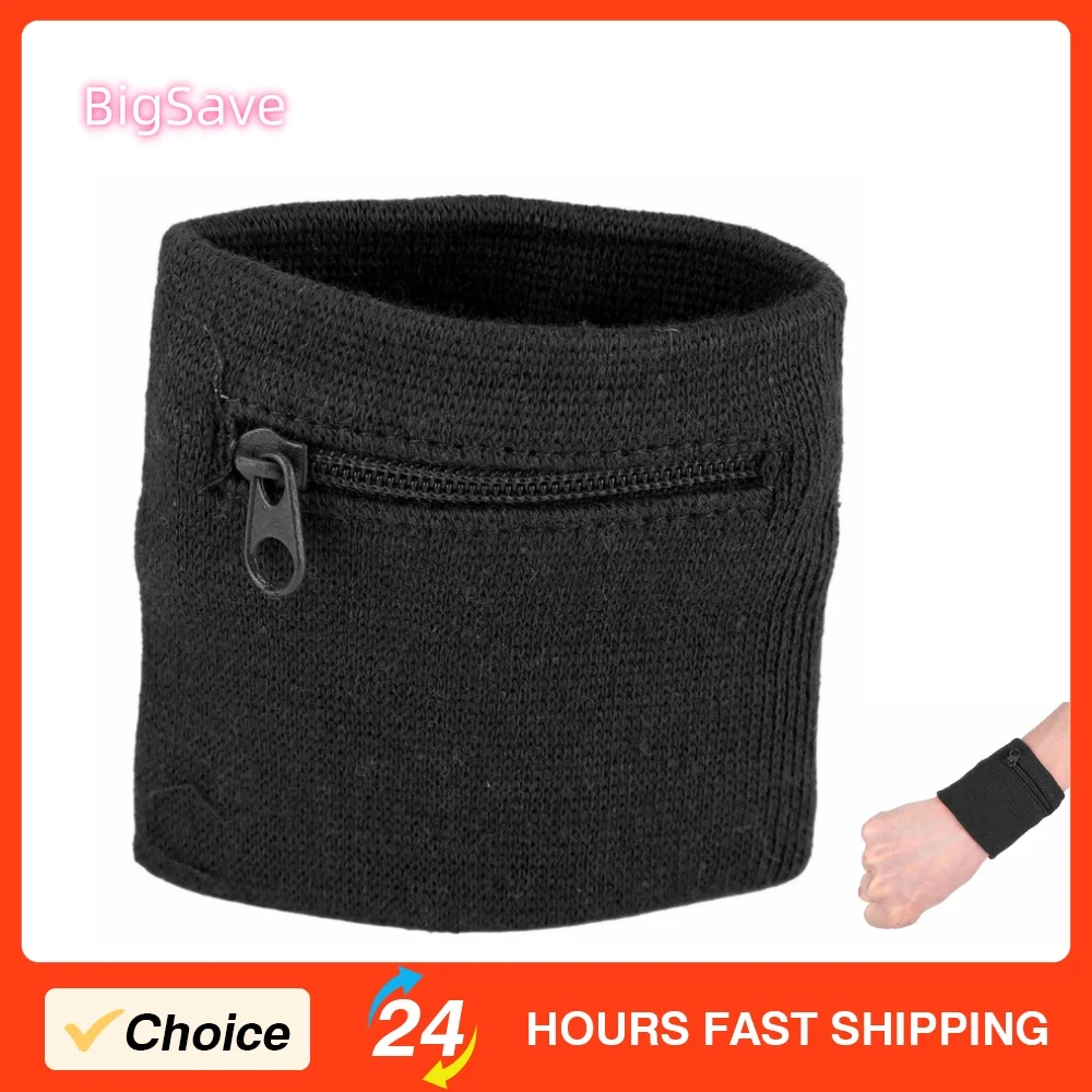 Running Wrist Wallet Unisex Wristband Keys Storage Sport Wrist Wallet Gym Running Basketball Wallet Wristband