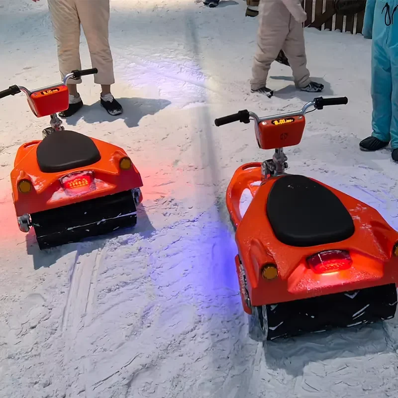 Snowmobile Ski Tracked Skating & Sled Vehicles-lithium Battery 48V 1500W Skiing Sleds