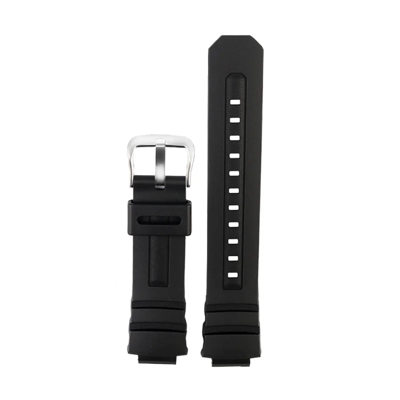 Silicone rubber watch strap 16mm black men\'s watchband accessory For CASIO G-SHOCK 4778 AW-591 AW-590 AW-5230 AWG-M100 AWG-M101