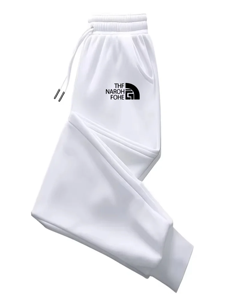 Spring and Autumn Men's Fashion Printed Trousers Casual Sports Pants Bottoms Jogging Fitness Sports Pants
