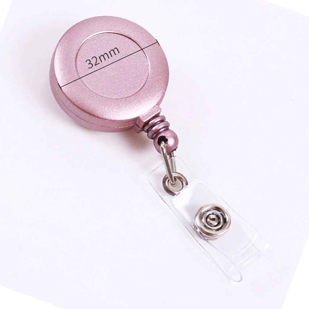 10pcs Lot 3 colors Retractable Badge Holder for Nurse ID Badge Reel with Alligator Clip