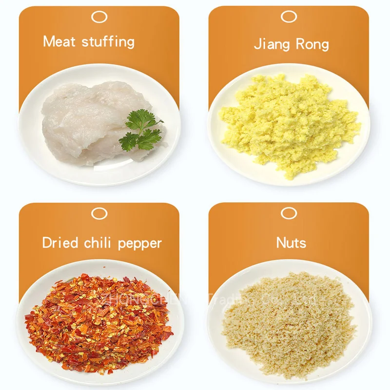 Komercyjna elektryczna maszynka do mielenia mięsa wielofunkcyjny chopper elektryczny, wysoki mocy chopper mięso i siekacz do warzyw