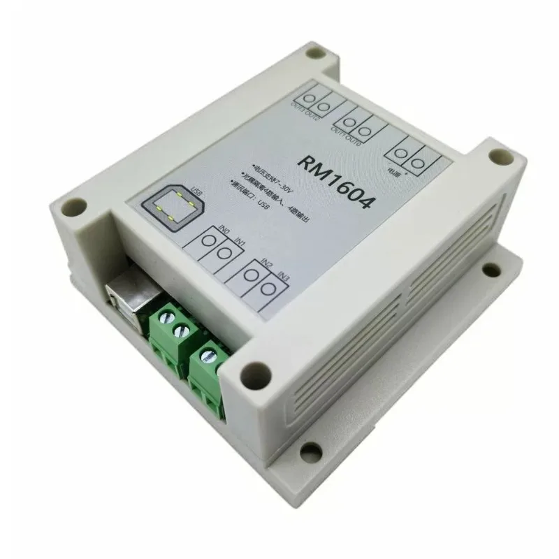 USB to Digital IO Switching Quantity Optocoupler Isolation Relay Driver Win Computer
