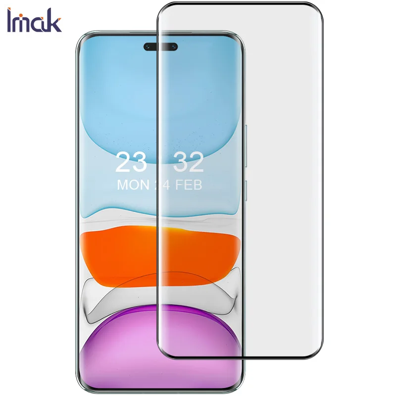 imak 3D Curved Tempered Glass For Honor Magic6 Pro Magic 6 Ultimate RSR Screen Guard Protective oleophobic Full Glue