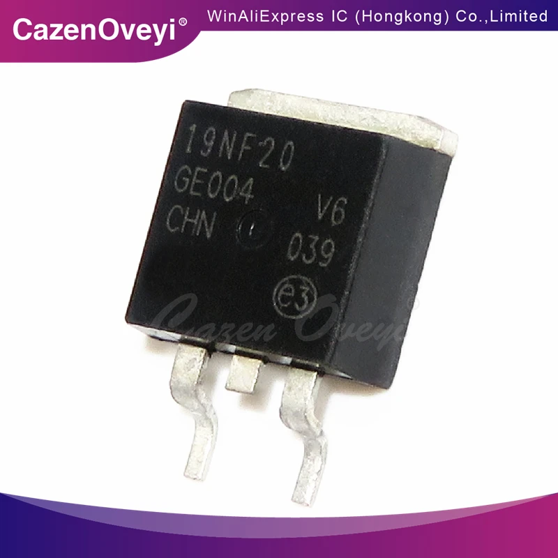 10 peças STB19NF20 B19NF20 TO-263