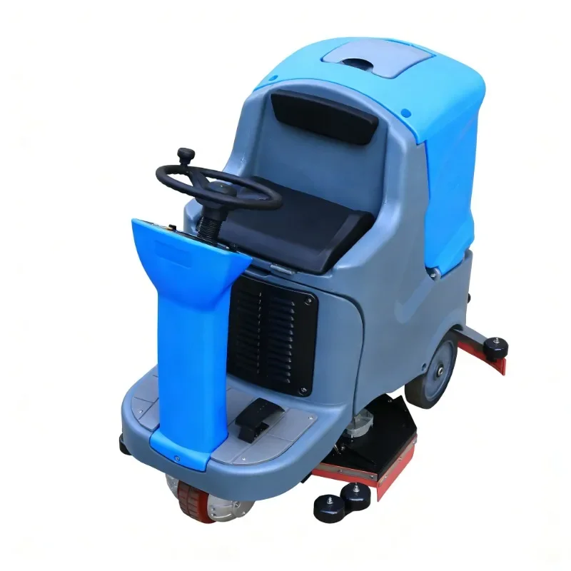 Ride on Floor Road Cleaning Machine Electric Battery Powered Small Leaf Collection Machine Good Quality Floor Street Sweeper