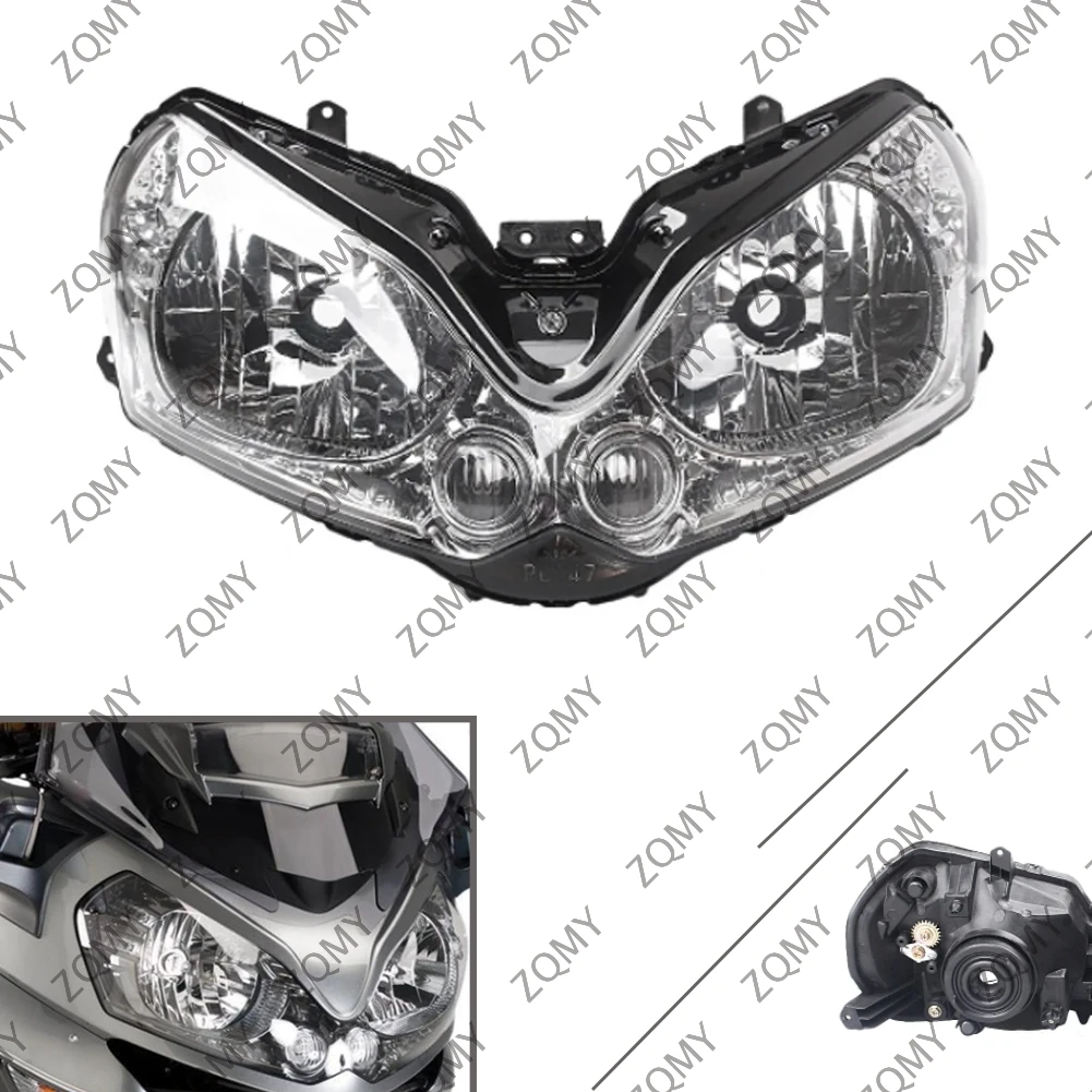 

Motorcycle Front Headlight Headlamp Head Light Lamp Assembly For Kawasaki ZG1400 2008 2009 2010 2011