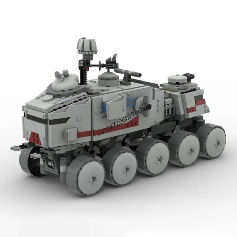 New 1358Pcs Famous Star Battle Movie Moc A6 Turbo Tank Model Diy Creative Ideas Child Toy Birthday Christmas Gift Custom Puzzles