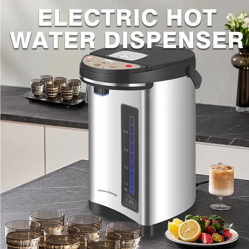 

Constant temperature kettle Household 6L large-capacity electric kettle Intelligent automatic kettle Insulation integration