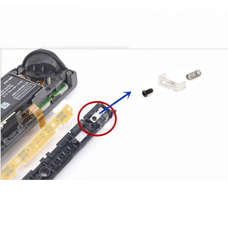 قفل معدني أبازيم المزالج للتبديل OLED/التبديل Joycon استبدال المزالج اليسار واليمين Joycon إصلاح أجزاء لمجموعة أدوات NS #4