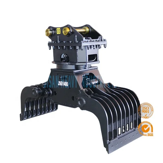 

Hydraulic Demolition Sorting Grapple For 5ton Excavator PC50CT60 SK50 Core Components Included Motor Pump Gear