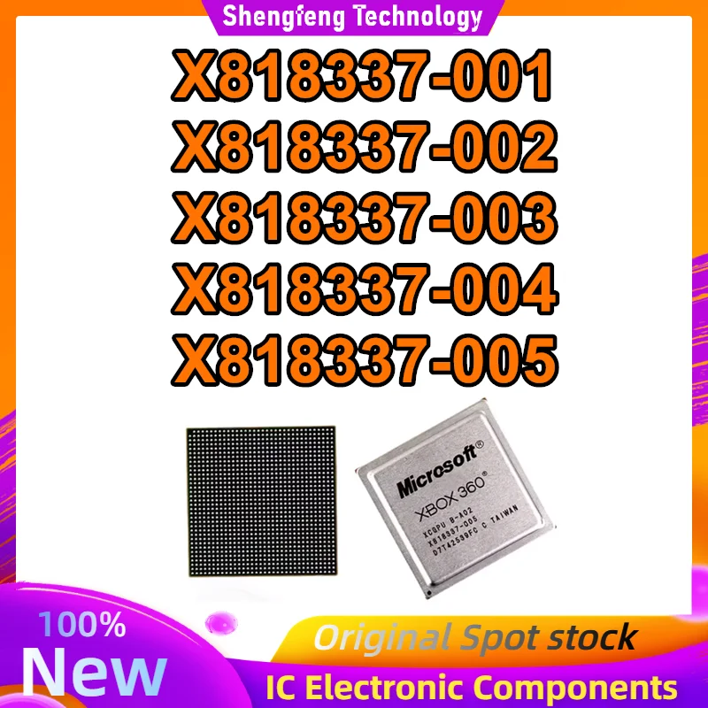 100% New X818337-001 X818337-002 X818337-003 X818337-004 X818337-005 GPU XBOX360 Thin Machine SLIM Chipset