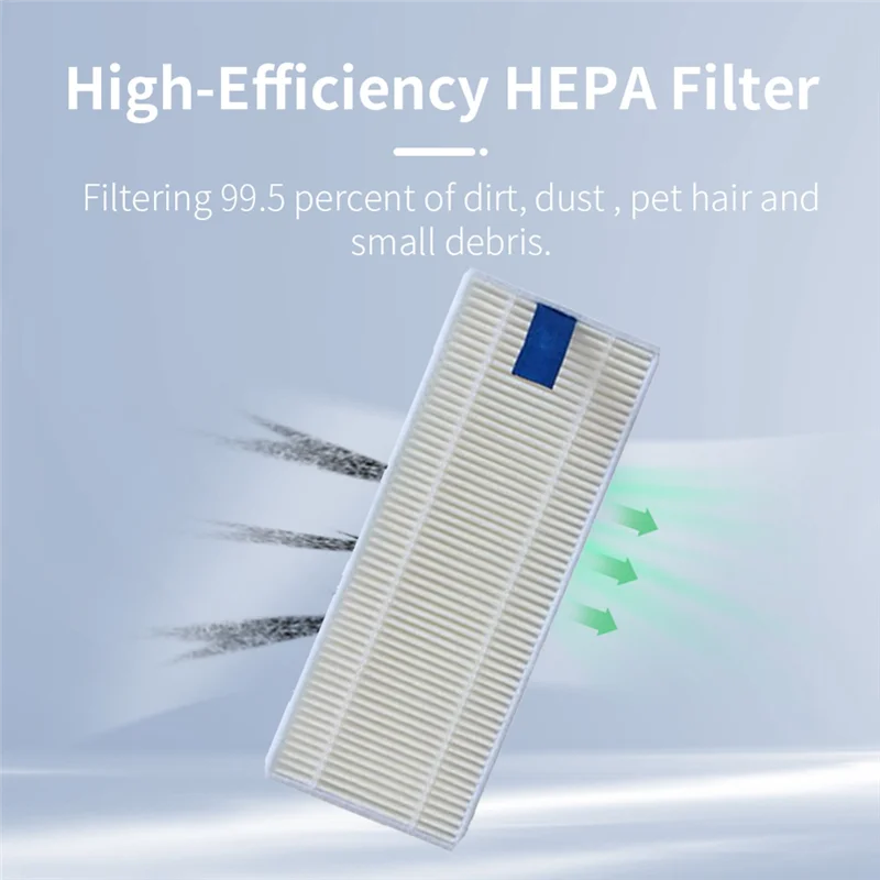 The New For X-Plorer Serie 75 RG7687 RR7687WH Robotic Vacuum Cleaner Roller Brush Side Brush HEPA Filter