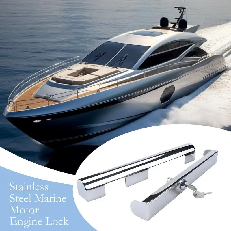 Outboard Motor Locks For Boat Outboard Motor Engine Lock Engine Accessories Hardware Heavy Duty For Anti Theft On The Water