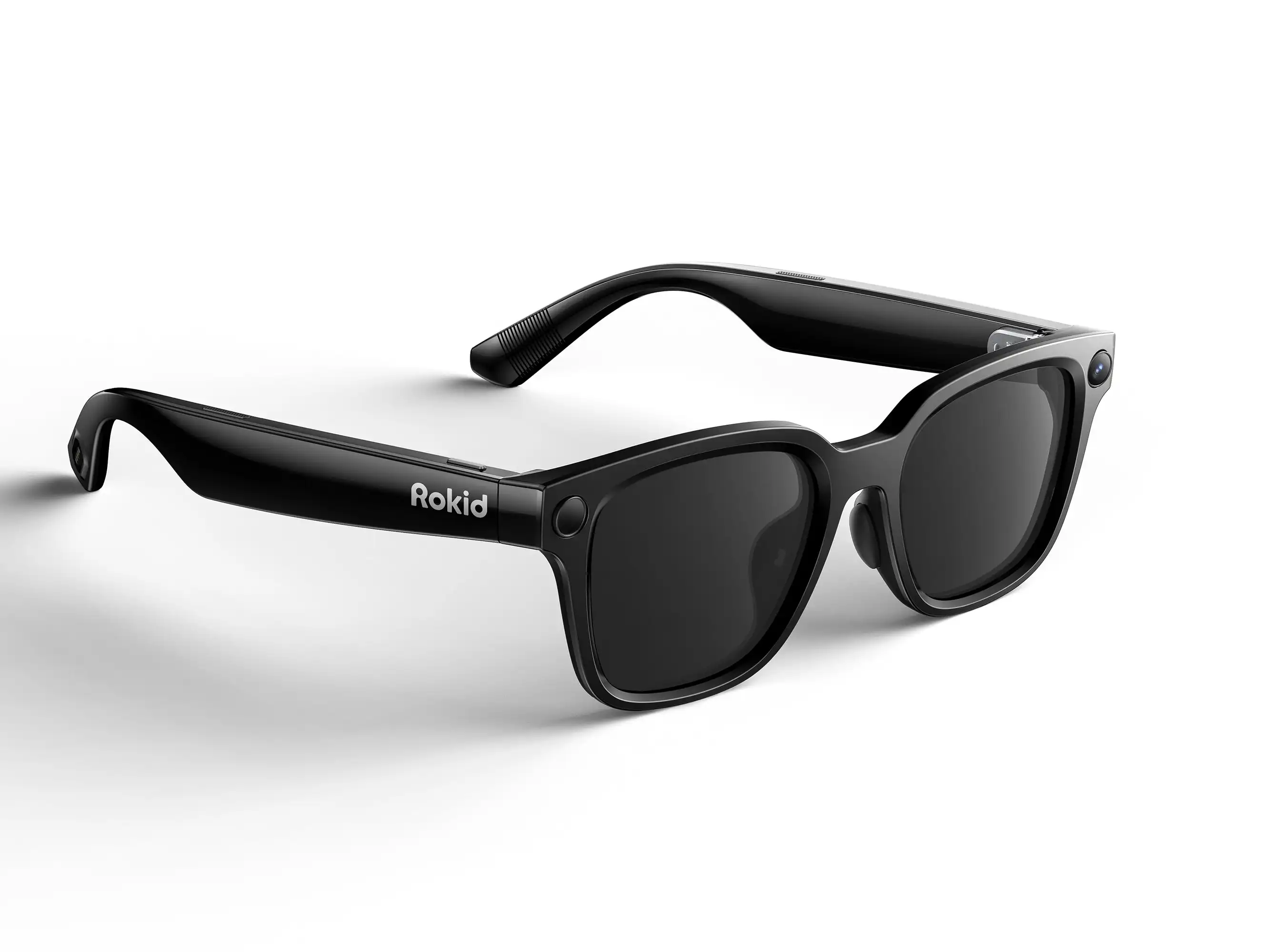 Rokid AI Glasses with ChatGPT & Gemini Real-Time Translation 12MP Camera Voice-Controlled Assistant Hands-Free Calls (No Display