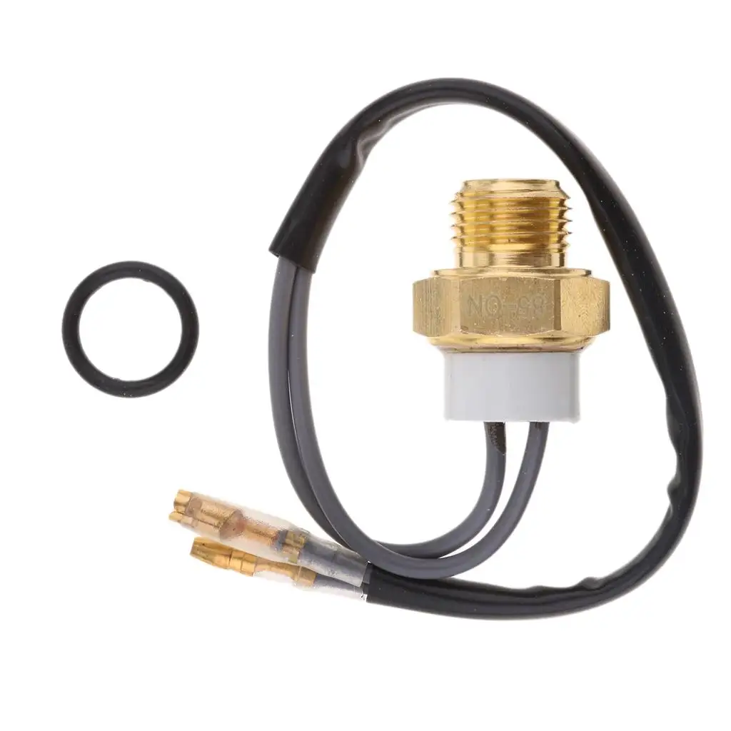 Radiator Thermostat Engine Sensor Metal Temperature Switch Performance Fan Part for Suzuki BANDIT 250 GSX400 GK7BA