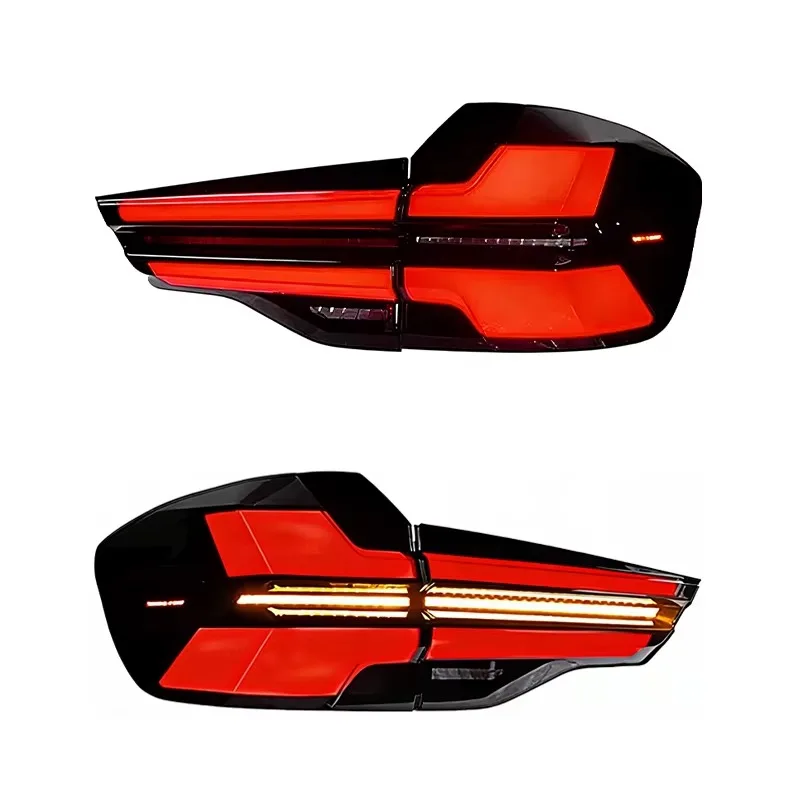 Dual Color DRL LED Front Headlight Matrix Projector Auto Parts