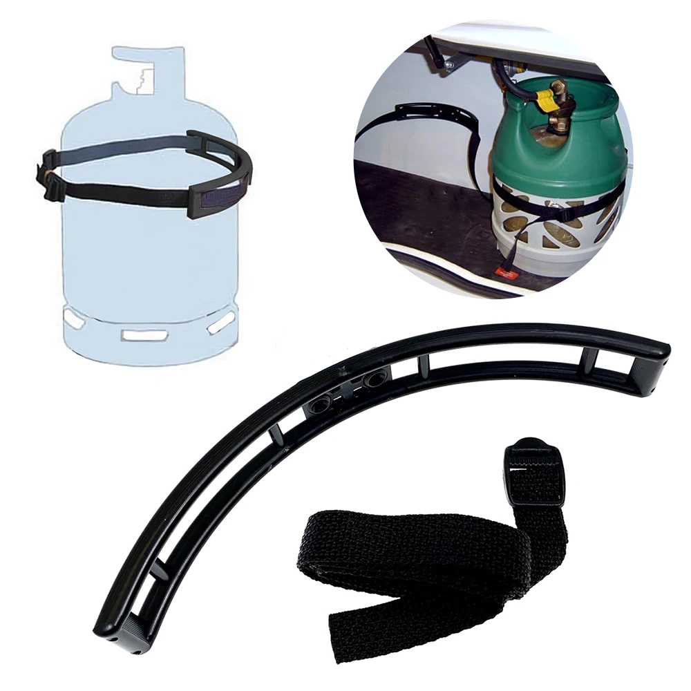 

RV Gas Bottle Retaining Kit For Camper Van Caravan Motorhome Accessories Gas Cylinder Fixing Bracket Kit Camper Accessories