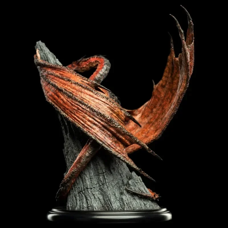 Original Hobbit Series Peripheral Anime Figure 1/10 Smaug Dragon Handmade Statue Model Toy Collection Free shipping