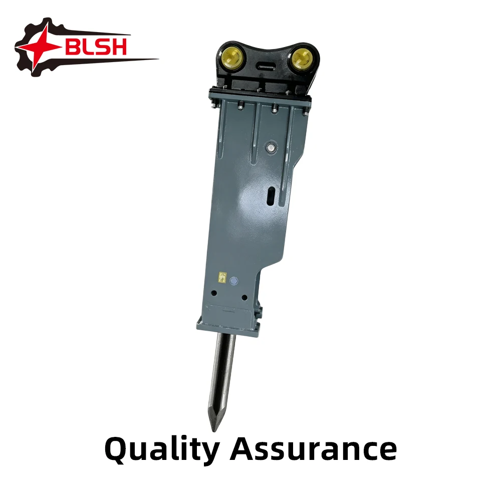 Straight Type Hydraulic Rock Breaker Excavator Attachment for Quarry & Road Construction